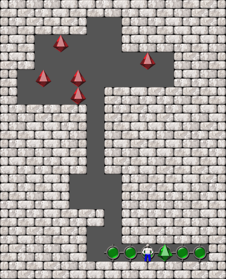 Сокобан More Bugs collections уровень 466